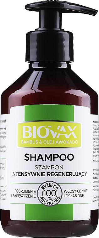 biovax szampon do włosów osłabionych