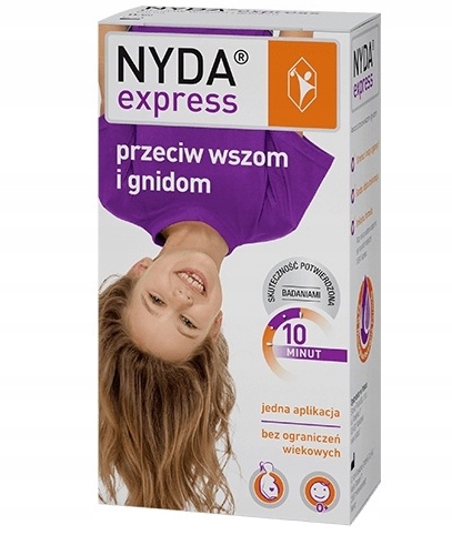 szampon przeciw wszom dla dzieci nyda