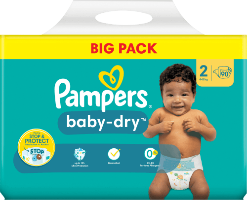 baby dry 2 pampers