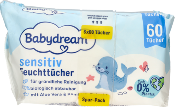 babydream chusteczki nawilżane sensitive