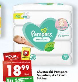 chusteczki nawilżane pampers biedronka