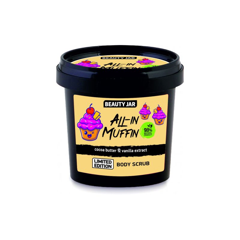 Peeling do ciała Beauty Jar All-in Muffin 160g