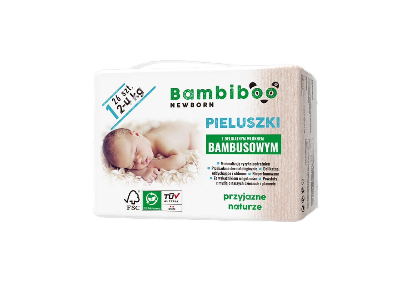 bambiboo pieluchy rossmann