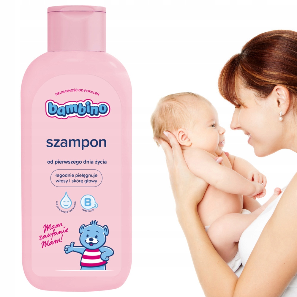 bambino szampon z witaminą b3 dla dzieci i niemowląt