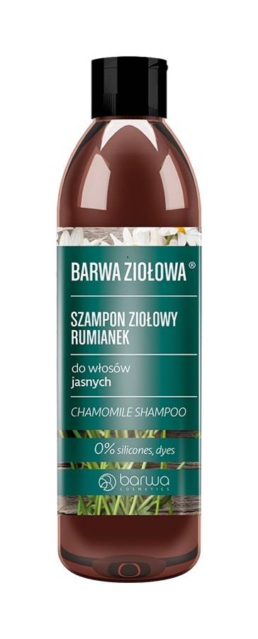 barwa szampon do włosów rumiankowy