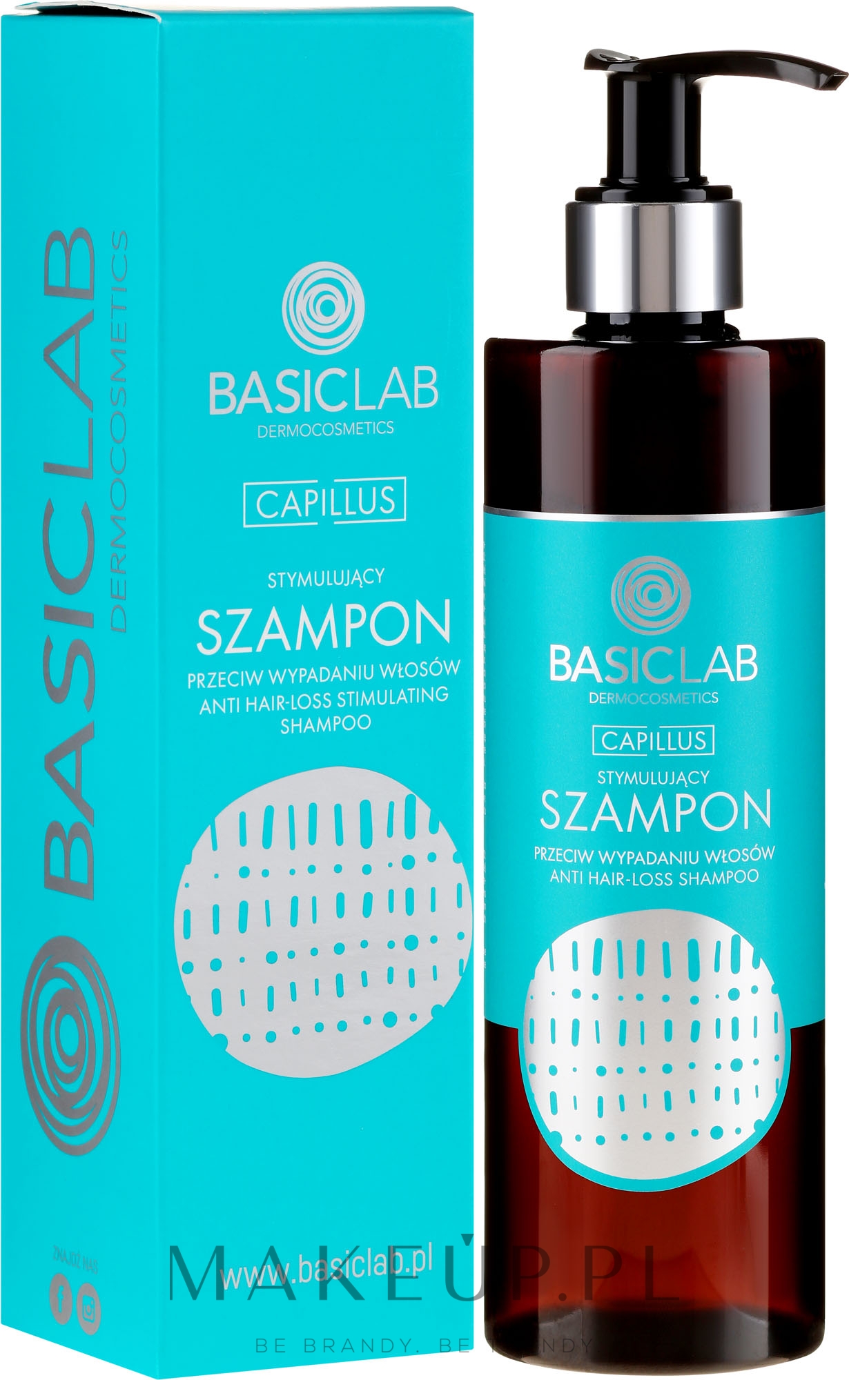 basiclab dermocosmetics capillus szampon do włosów suchych
