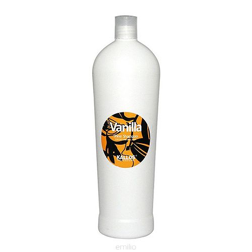 kallos vanilla shine shampoo szampon nabłyszczający do włosów 1000 ml