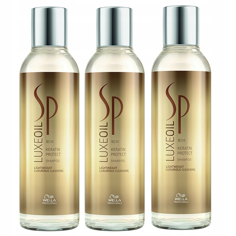 wella sp luxe oil keratin szampon regenerujący do włosów 200ml