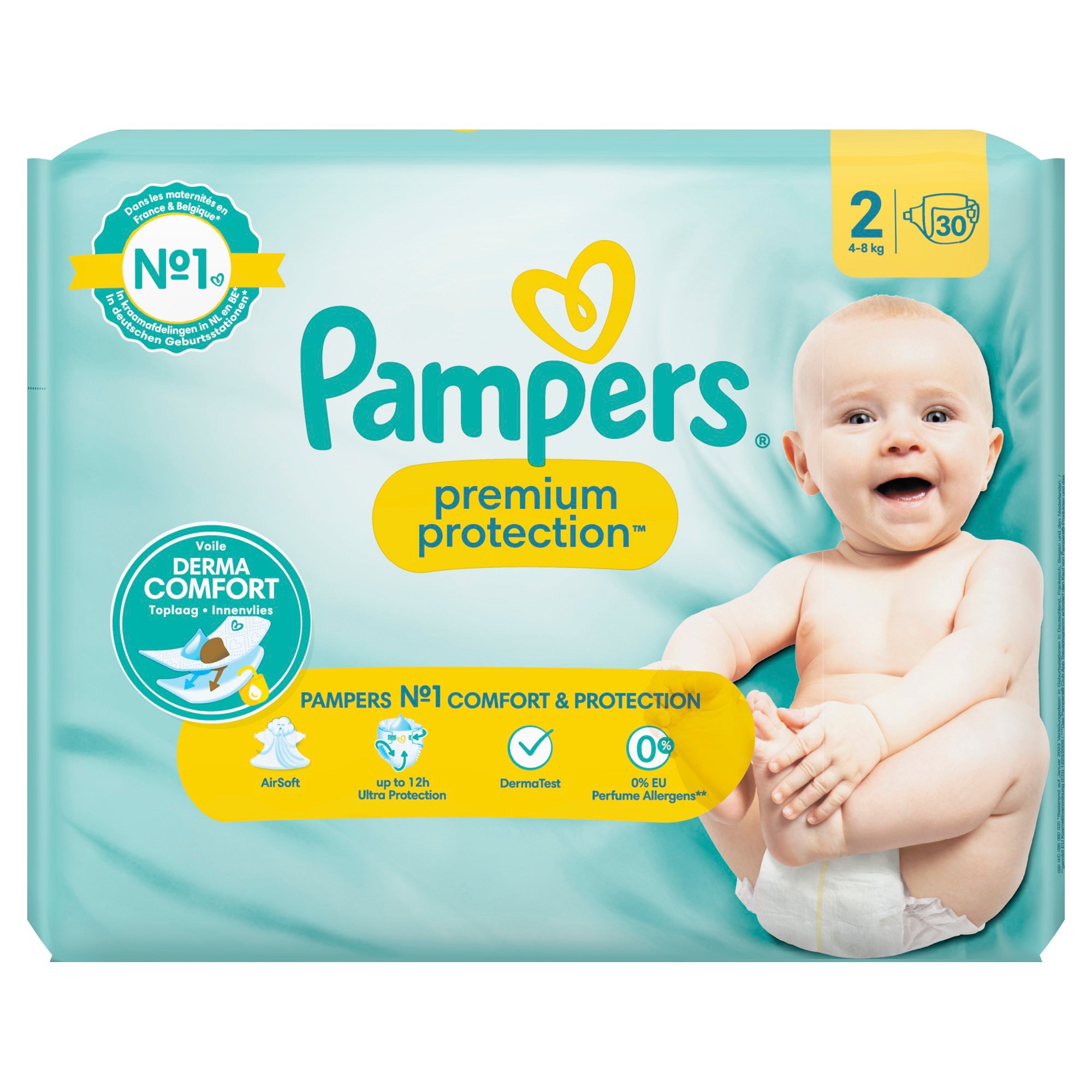 pampers premium protection 4 8