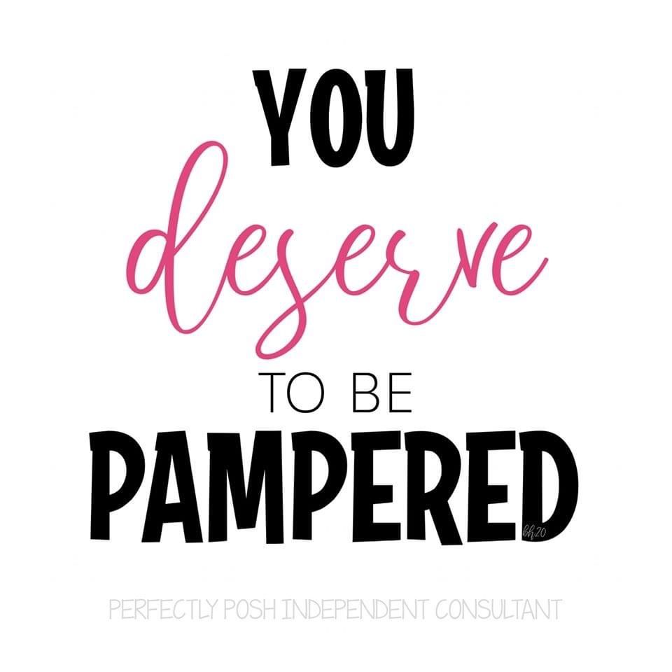 be pampered