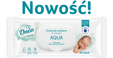 chusteczki nawilżane aqua dada