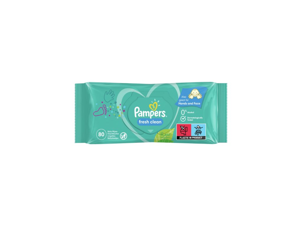 pampers fresh clean 80