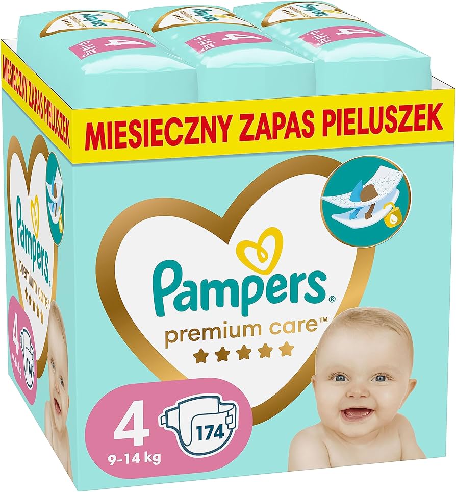 pampers pieluchy rozmiar 4