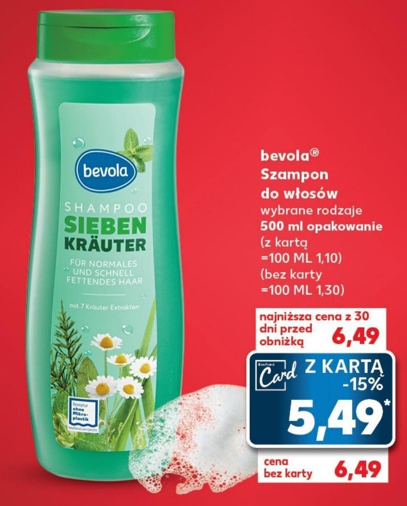 bevola szampon 300 ml