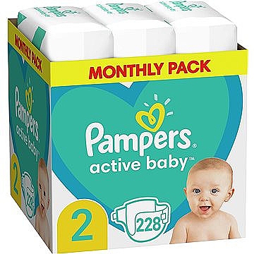 pampers 2 228 szt