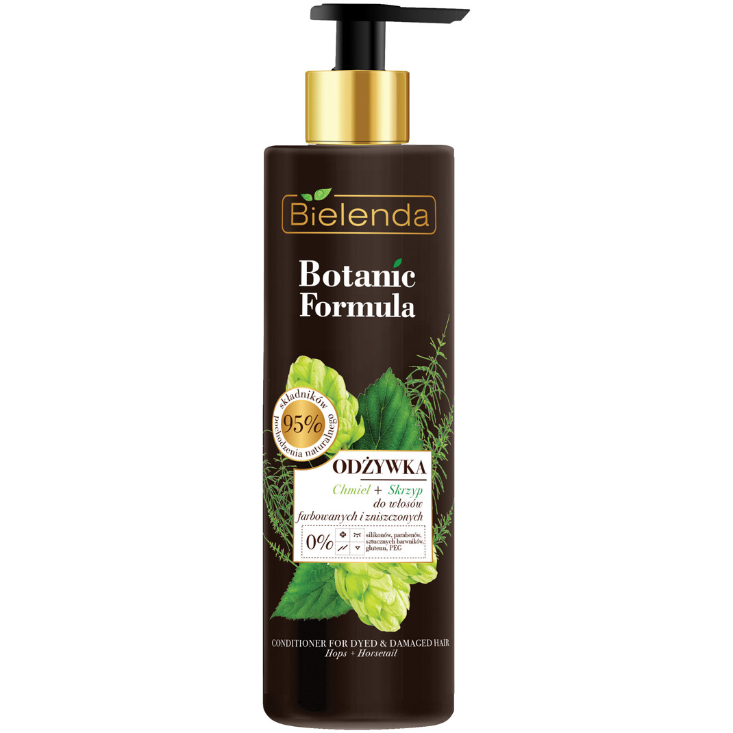 bielenda botanic formula odżywka do włosów chmiel skrzyp 245ml