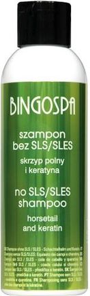 bingospa szampon bez sles sls z keratyną 100ml i perfumy