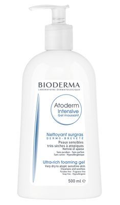 bioderma żel pianka do mycia twarzy cera atopowa