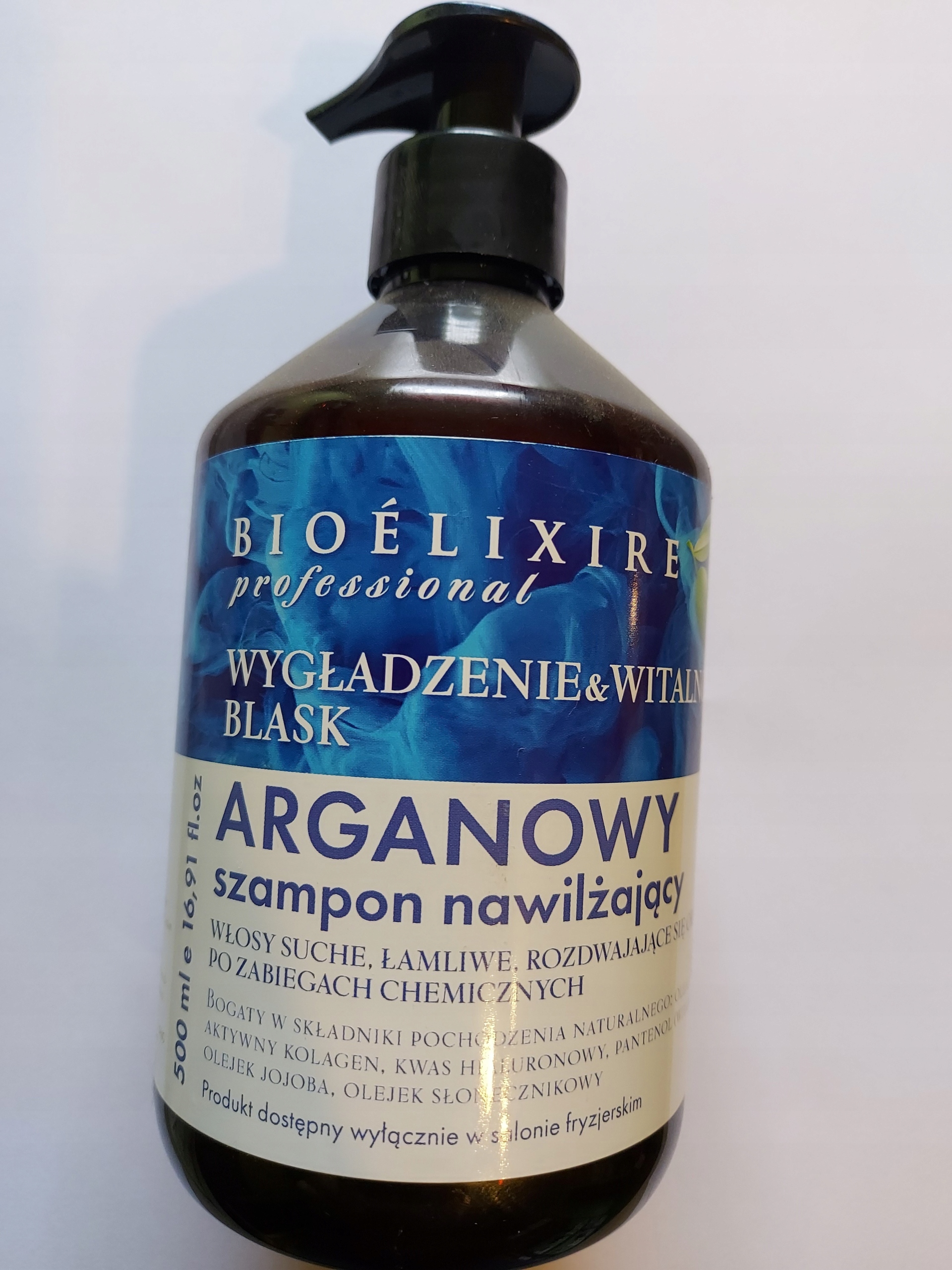 bioelixire szampon arganowy