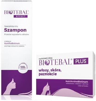 biotebal tabletki i szampon opinie