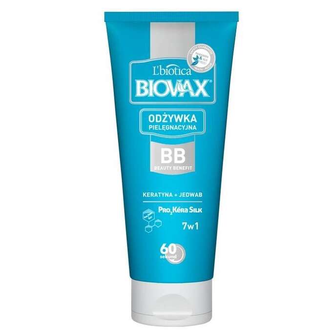 biovax bb odżywka do włosów 7 w 1 keratyna jedwab