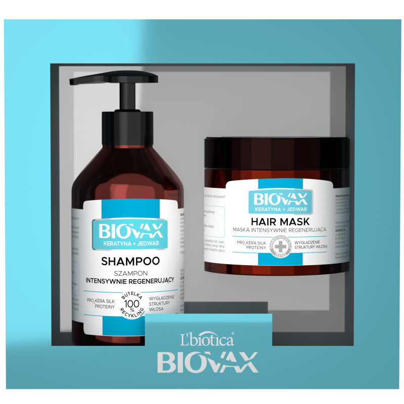 biovax keratyna i jedwab szampon opinie