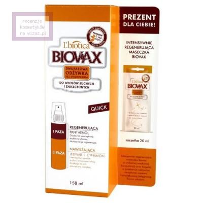biovax odżywka do włosów w sprayu