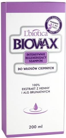 biovax szampon do wlosow ciemnych