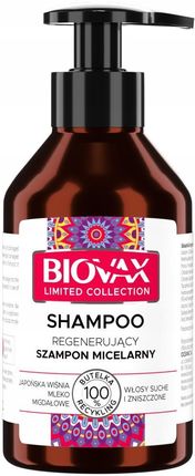 biovax szampon regenerujący włosy suche i zniszczone