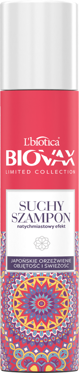 biowax suchy szampon seria limitowana