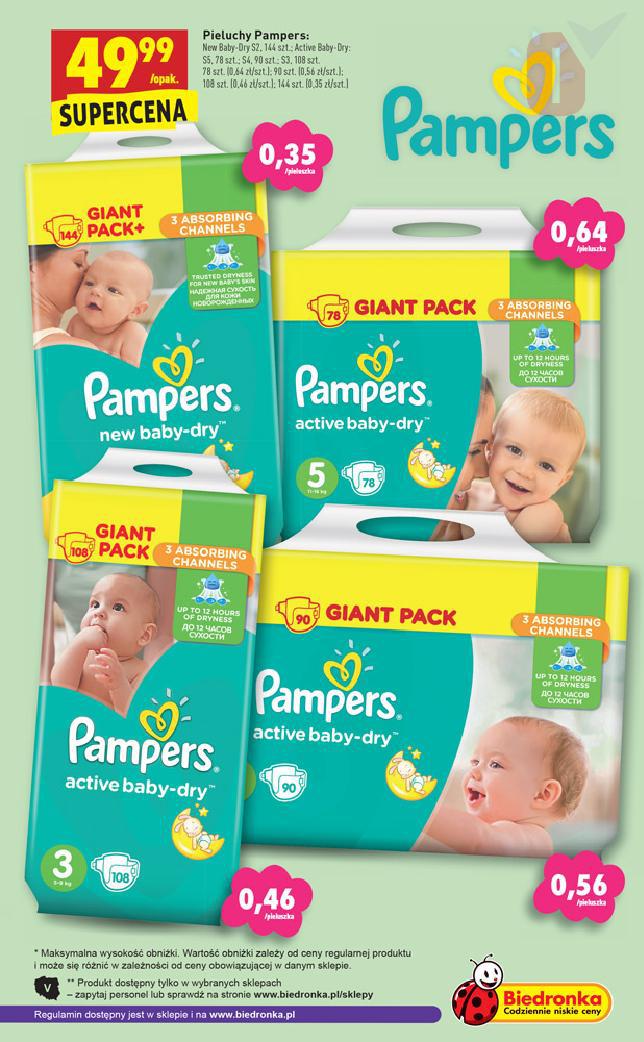 black friday 2018 pampers biedronka