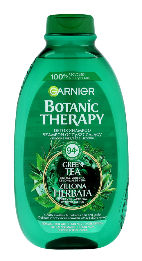 botanic therapy szampon zielona herbata