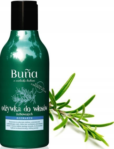 buna rozmaryn odżywka do włosów farbowanych 180 ml