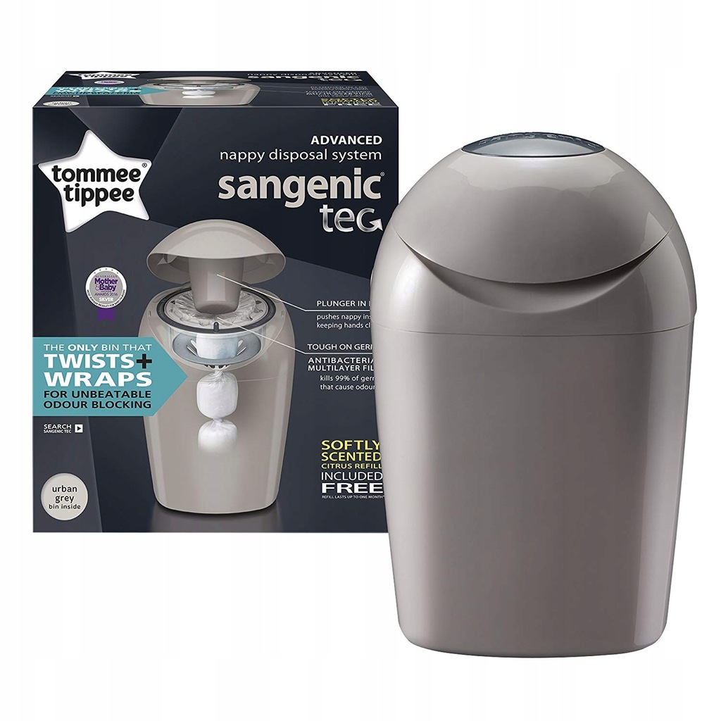 tommee tippee kosz na pieluchy sangenic tec