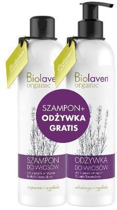 biolaven organic winogron lawenda nawilżająco-wygładzająca odżywka do włosów