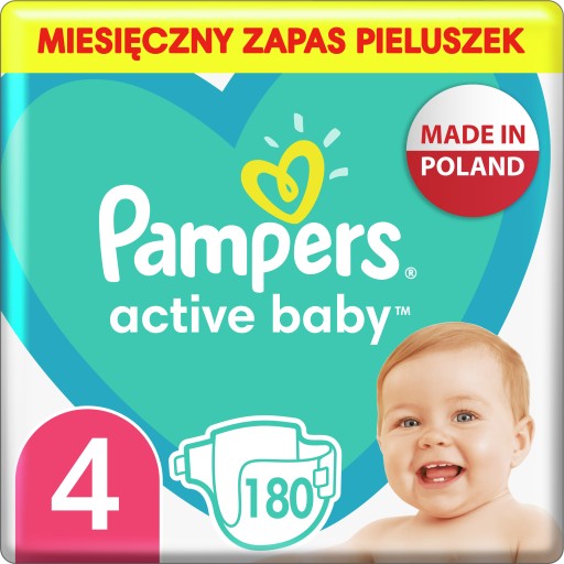 pieluchy pampers activ baby premium