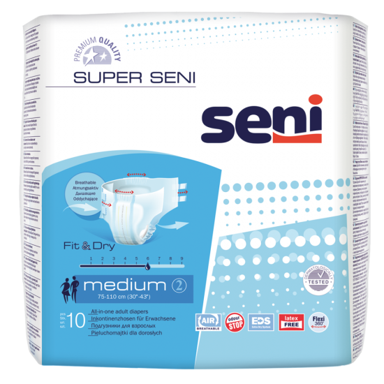 super seni fit dry pieluchomajtki