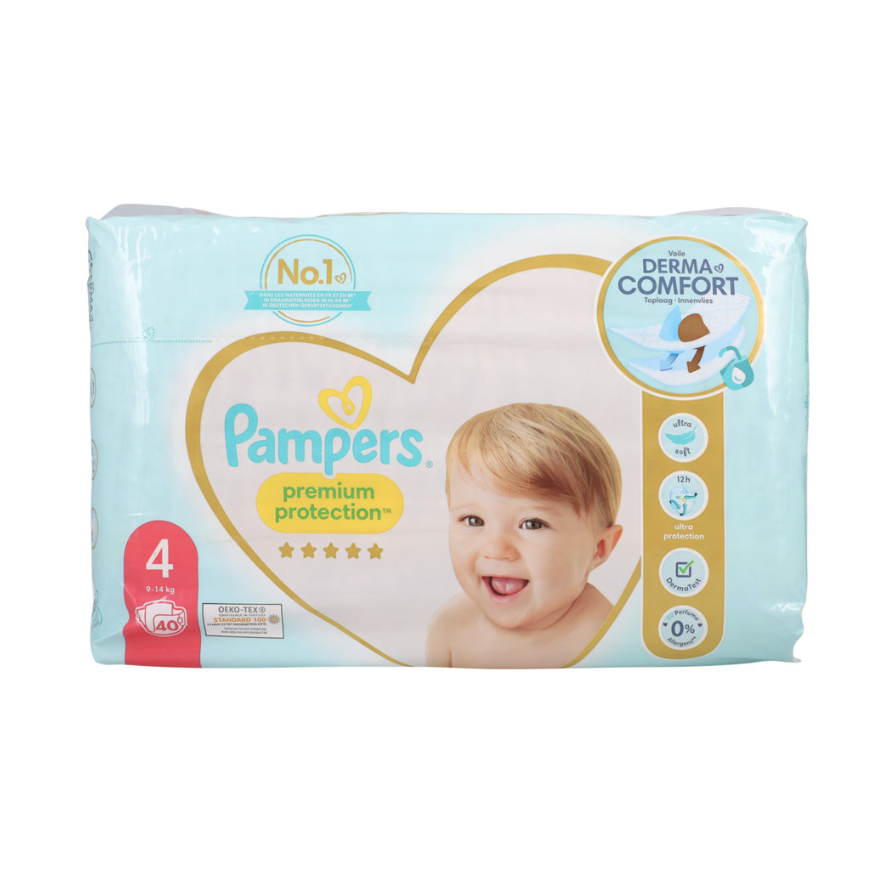 pampers premium protection 4