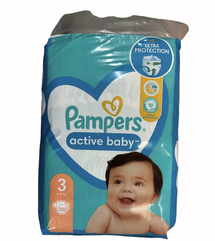 pampers 152 szt