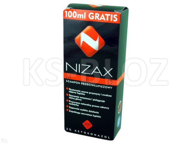 nizax med szampon przeciwłupieżowy 200 ml