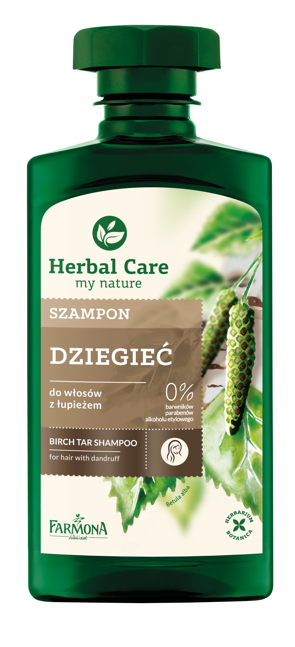 odżywka do włosów dziegieć herbal care