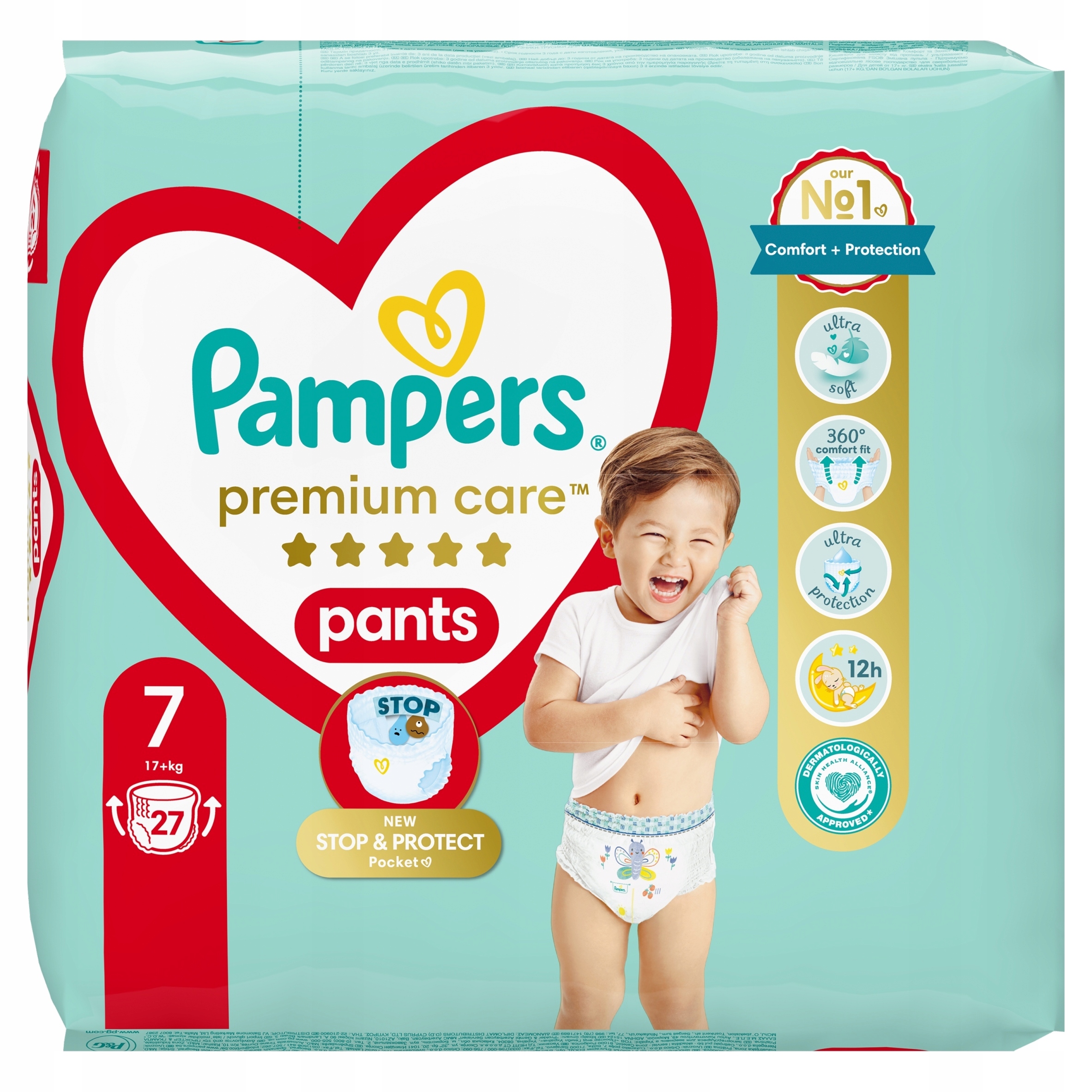 pampers pants premium care jak zakładać