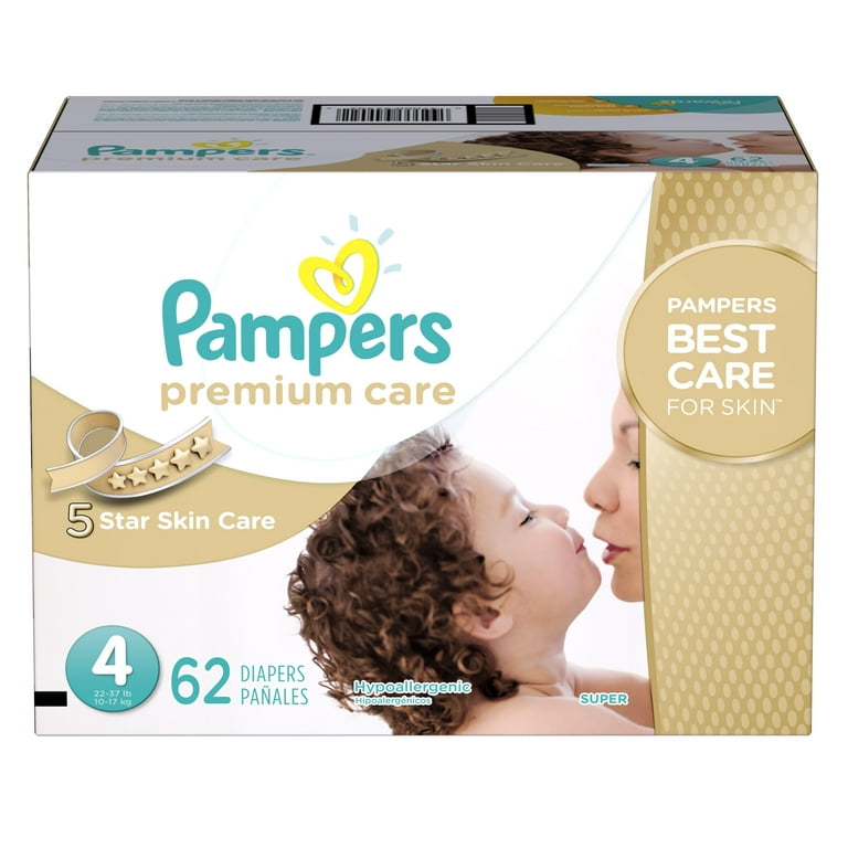 pampers premium care 4 62 sztuki