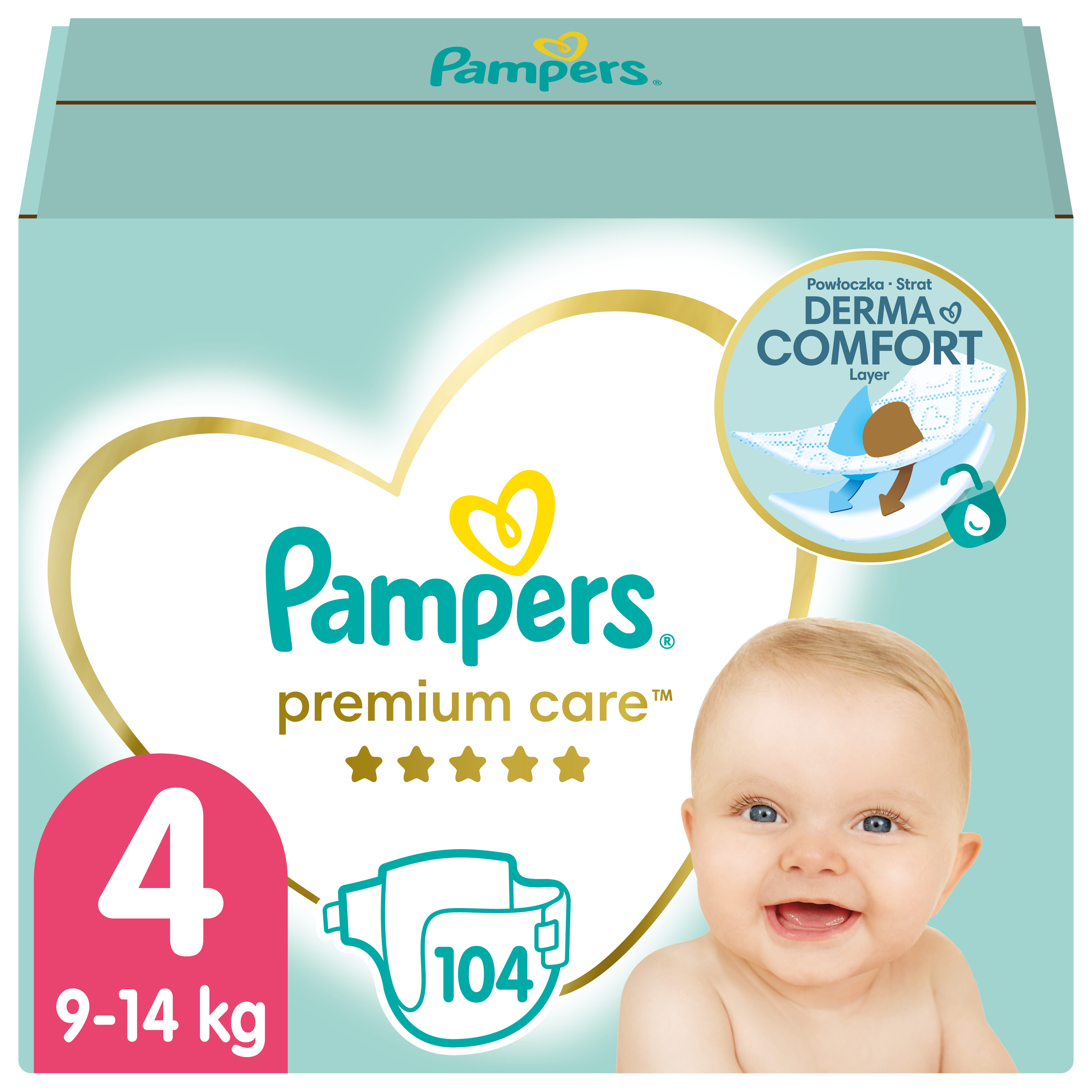 pieluchy pampers premium care 1 newborn 220