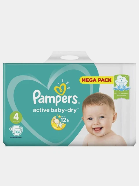 pampers active dry 106