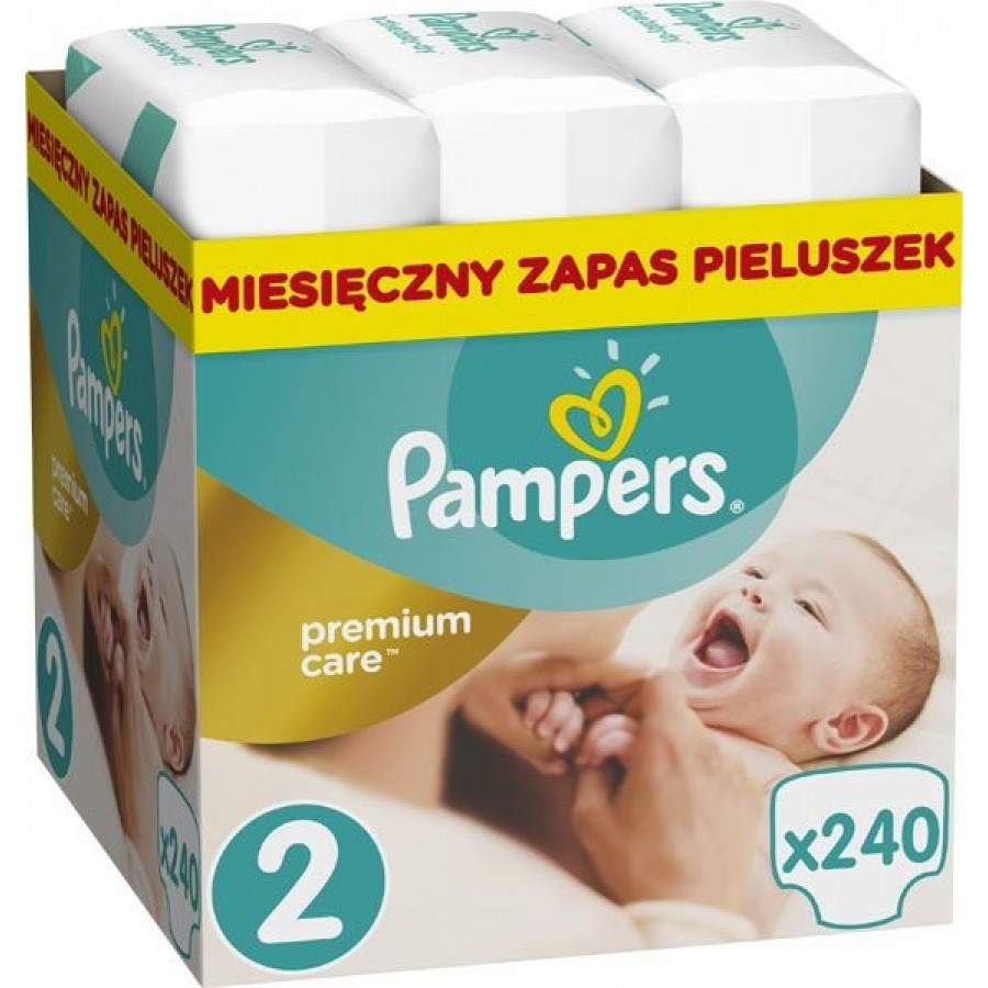 pampers premium care 2 mini 240 szt 3-6kg
