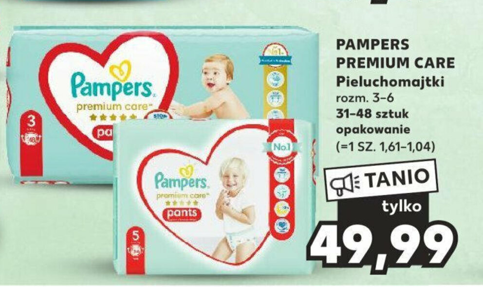 pampers premium care 1 kaufland