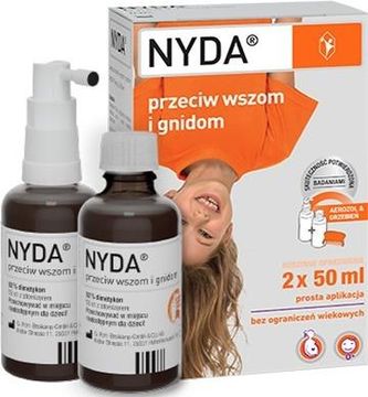 szampon przeciw wszom dla dzieci nyda caneo