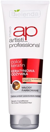 artisti professional color keratin keratynowa odżywka do włosów farbowanych