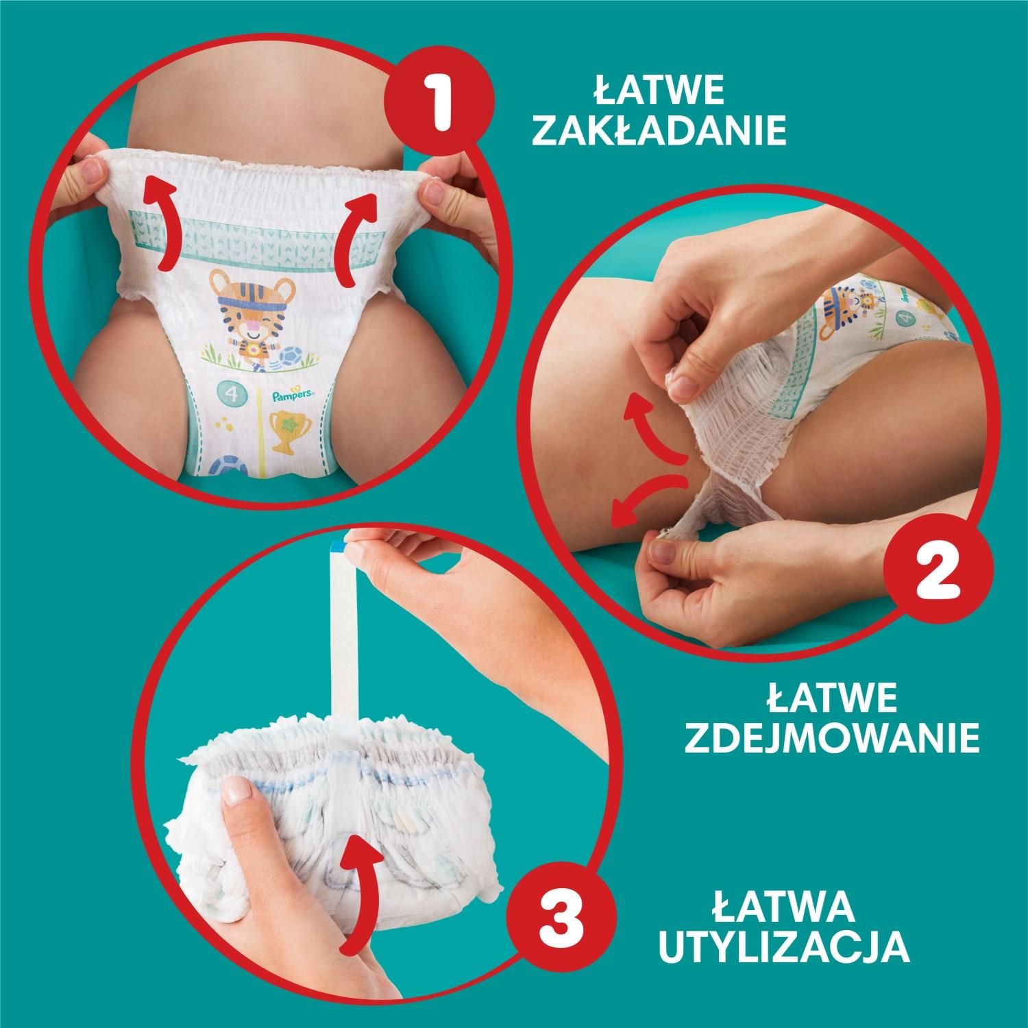 jak sciagnac pampers pants